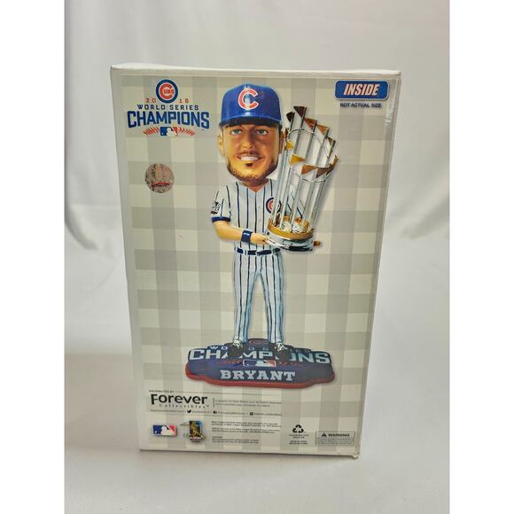 Kris Bryant Cubs Forever Collectibles Legends Diamond World Series Bobblehead - Picture 1 of 5